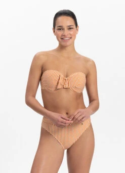 BEACHLIFE Pied De Poule Bandeau Bikinitop