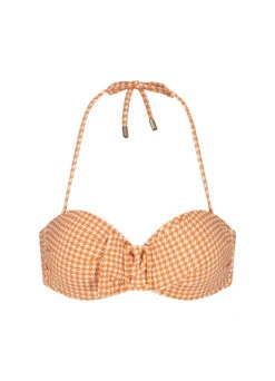 BEACHLIFE Pied De Poule Bandeau Bikinitop -Beachlife Verkäufe 103 176 front