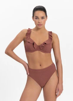 BEACHLIFE Rouge Shimmer Support Bikinitop