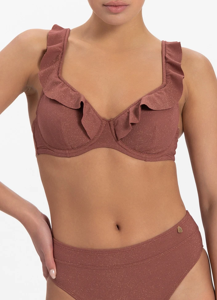 BEACHLIFE Rouge Shimmer Support Bikinitop 4 BEACHLIFE Rouge Shimmer Support Bikinitop – Bild 2