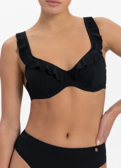 BEACHLIFE Black Swirl Support Bikinitop -Beachlife Verkäufe 108 969