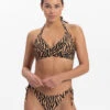 BEACHLIFE Soft Zebra Overslag Bikinitop -Beachlife Verkäufe 116 296 217 296 2