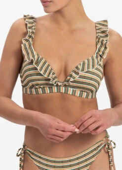 BEACHLIFE Woodstock Ruffle Bikinitop -Beachlife Verkäufe 125 080