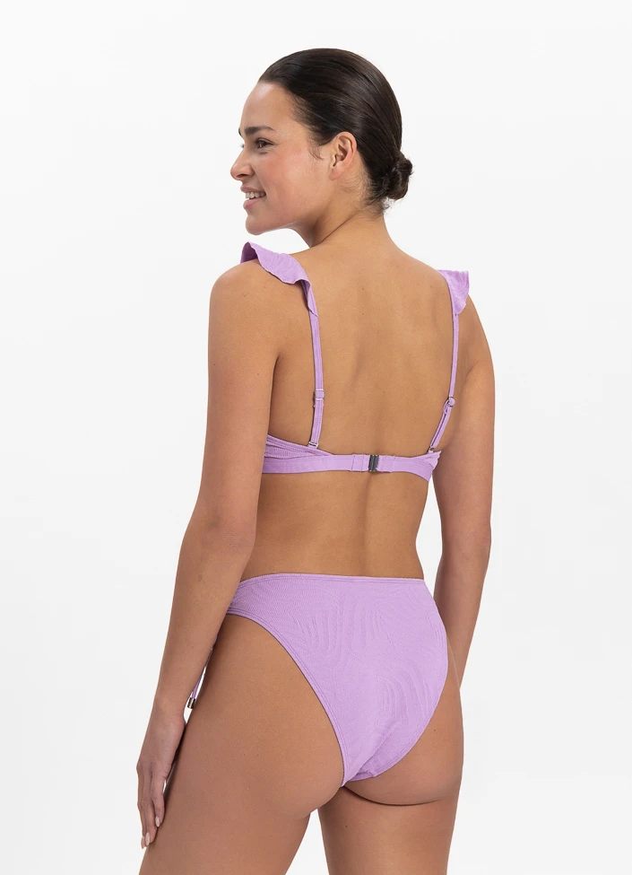 BEACHLIFE Purple Swirl Strik Bikinibroekje 4 BEACHLIFE Purple Swirl Strik Bikinibroekje – Bild 2