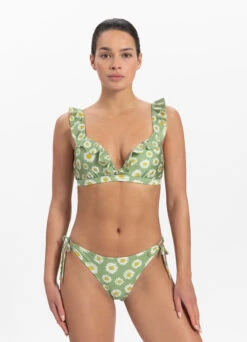 BEACHLIFE Daisy Ruffle Bikinitop