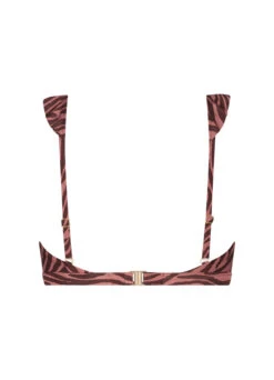 BEACHLIFE Zebra Ruffle Bikinitop -Beachlife Verkäufe 125 569 back