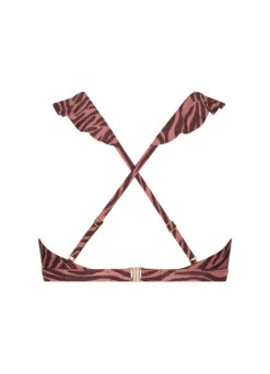 BEACHLIFE Zebra Ruffle Bikinitop -Beachlife Verkäufe 125 569 back2