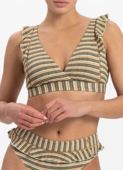 BEACHLIFE Woodstock Ruches Bikinitop -Beachlife Verkäufe 127 080