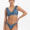 BEACHLIFE Denim Ruches Bikinitop 2 BEACHLIFE Denim Ruches Bikinitop -Beachlife Verkäufe 127 620 217 620 1