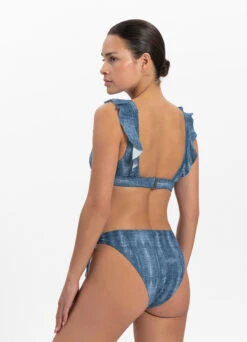 BEACHLIFE Denim Ruches Bikinitop 9 BEACHLIFE Denim Ruches Bikinitop -Beachlife Verkäufe 127 620 217 620 3 1