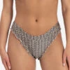 BEACHLIFE Monogram Ruches Bikinibroekje -Beachlife Verkäufe 210 968