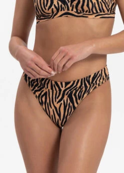 BEACHLIFE Soft Zebra Brazilian Bikinibroekje