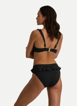 BEACHLIFE Black Embroidery High-waist Bikinibroekje -Beachlife Verkäufe 265108 966 265218 966 back