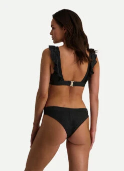 BEACHLIFE Black Embroidery Ruches Bikinitop -Beachlife Verkäufe 265127 966 265211 966 back