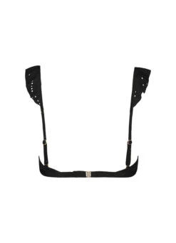 BEACHLIFE Black Embroidery Ruffle Bikinitop -Beachlife Verkäufe 270125 966 back