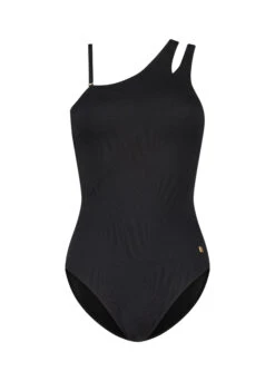 BEACHLIFE Black Swirl One Shoulder Badpak -Beachlife Verkäufe 311 969 front
