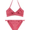 BEACHLIFE Pink Embroidery Meisjes Twist Bikiniset -Beachlife Verkäufe 562 297 front