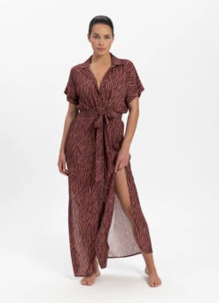 BEACHLIFE Zebra Maxi Jurk